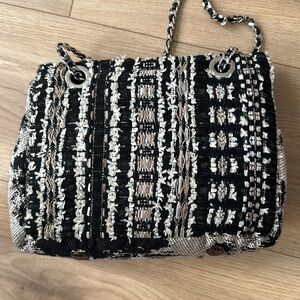 Vintage Chanel fabrics bag / purse